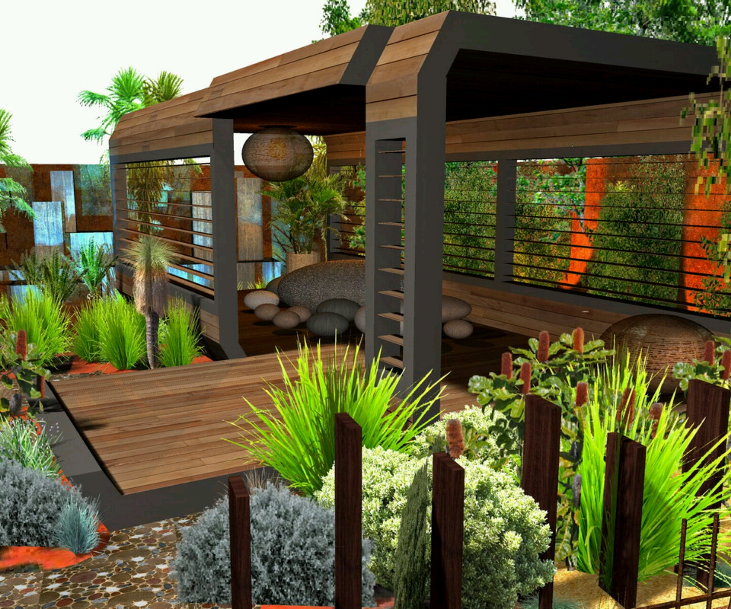 Modern homes garden designs ideas. (4).jpg